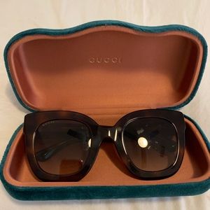 49mm cat eye Gucci sunglasses